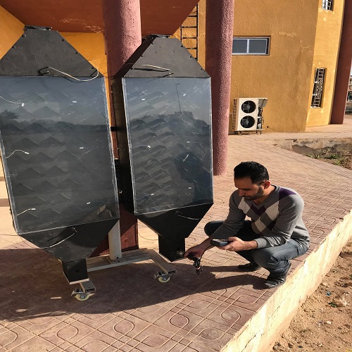 منظومة تسخين الهواء باستخدام الطاقة الشمسية