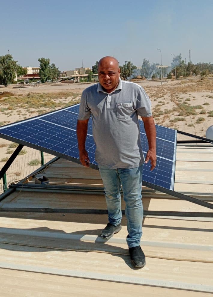 Installing a solar energy system