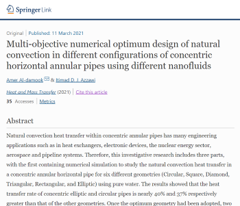 Publication of scientific article within Scopus Q2