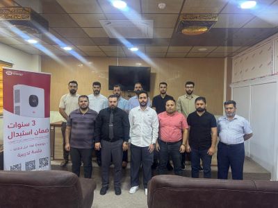 مركز بحوث الطاقة المتجددة في جامعة الأنبار وشركة إيتل يُنظمان برنامجاً تدريبياً متقدماً في الطاقة الشمسية