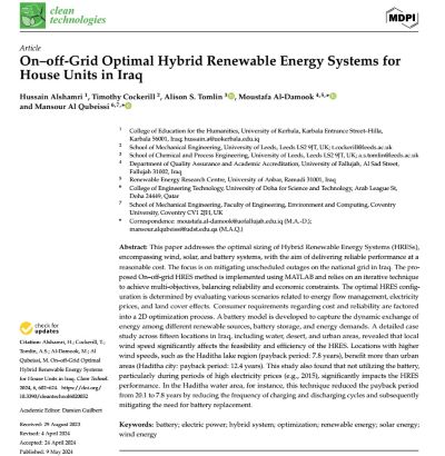 Publication of a Scientific article within Clarivate Index Q2