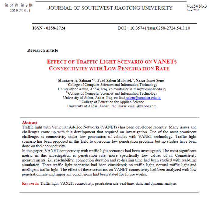 Publishing a paper in a Scopus indexed journal