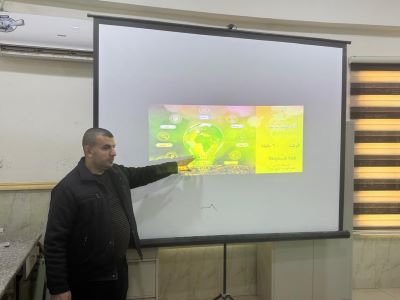 Renewable Energy Research Center organizes a scientific workshop on designing lectures using the Zoom system in PowerPoint program