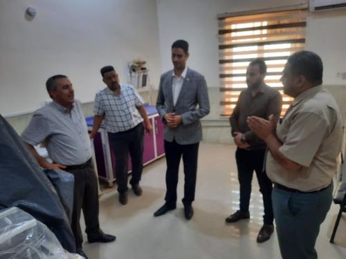 Visit of the Assistant President of the University for Administrative Affairs