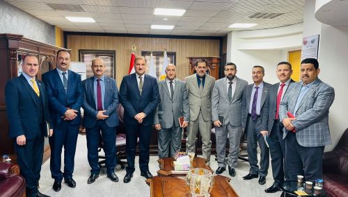 تعاون علمي واكاديمي بين جامعة الانبار ووزارة الصناعة والمعادن