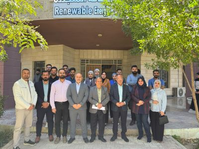 The Renewable Energy Research Center at Anbar University holds an awareness-raising activity for College of Science students 